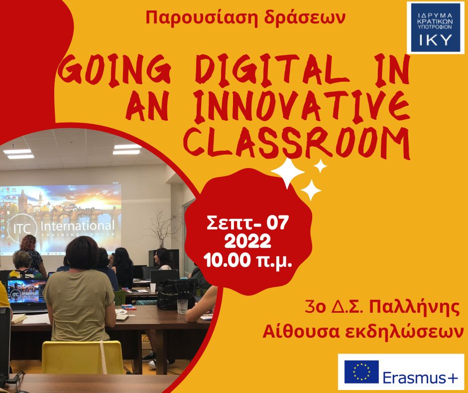 Going digital in an innovative classroom 2